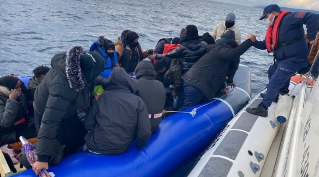 Sahil Güvenlik 157 düzensiz göçmen kurtardı