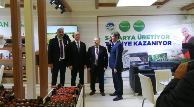 Sakarya Büyükşehir'in ürünleri Antalya'daki uluslararası fuarda