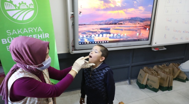 Büyükşehir'den okullarda diş sağlığı taraması