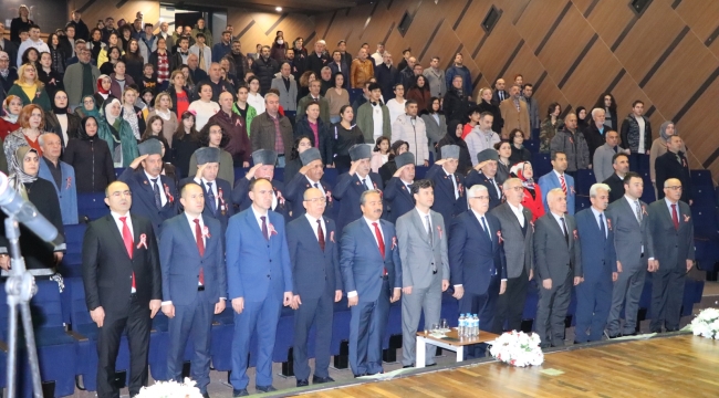 12Mart İstiklal Marşı'nın Kabulü ve Mehmet Akif Ersoy'u Anma Günü Programı Gerçekleştirildi
