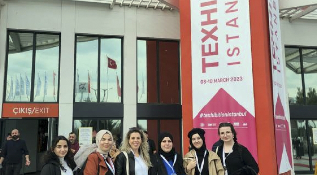 SUBÜ öğrencileri Texhibition İstanbul 2023'teydi