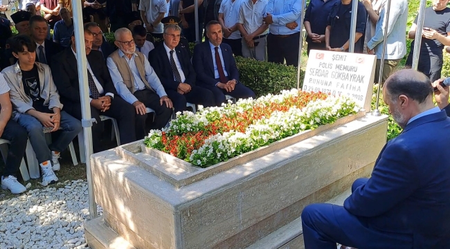 15 Temmuz Şehidi Polis mezarı başında anıldı