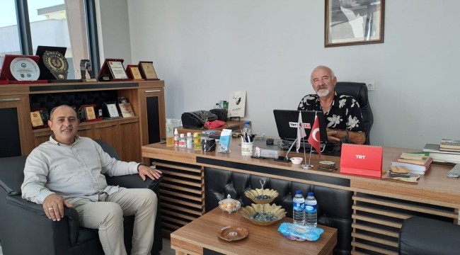 Ak Partili Belediye Başkan Aday Adayı Siyad Üyesi ve TRT Haber İl Temsilcisi Mehmet Karakaşı Ziyaret Etti. 