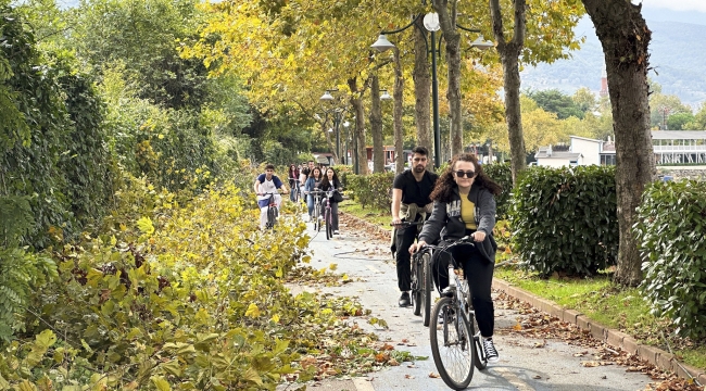 SUBÜ lü Ögrenciler Sonbahar Bisiklet Turu Yaptı.