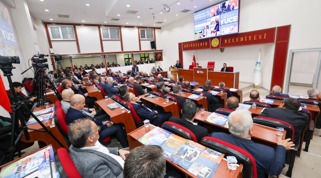Büyükşehir Kasım meclisi toplanıyor