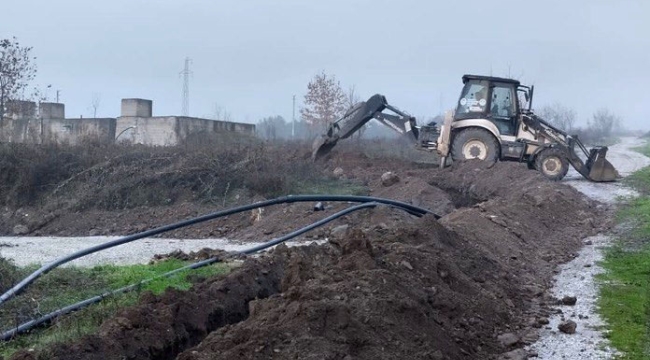 Pamukova Pınarlı Mahallesi İçme Suyu Şebekesi Yenileniyor..