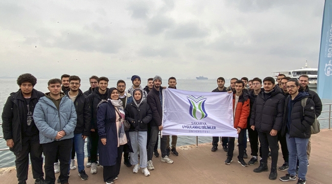 SUBÜ öğrencileri TCG Anadolu'yu ziyaret etti