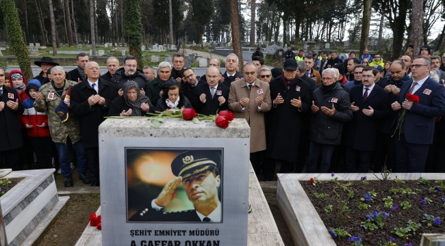 Gaffar Okkan Şehit Edilişinin 23 Yılında Mezarı Başında Dualarla Anıldı