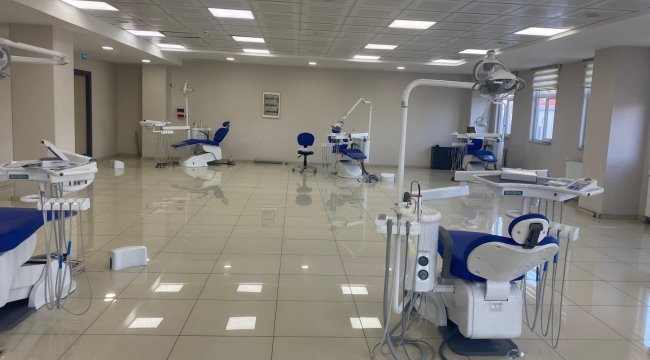 SAÜ de Diş Hekimliği Fakültesi Ek Binası Hızla Tamamlanıyor