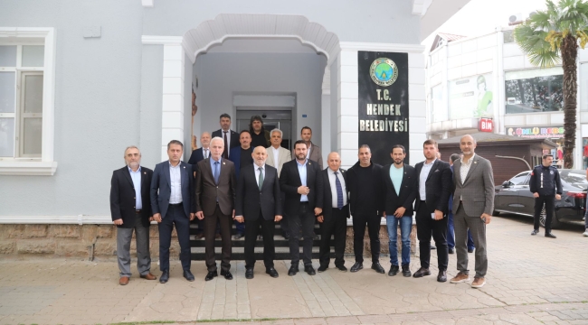 Sakarya BBP İl teşkilatı Hendek Belediye Başkanları Püsküllüyü Ziyaret Etti.